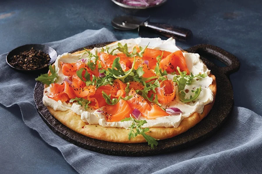 Salmon Flatbread Recipe